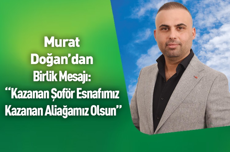 Kazanan Şoför Esnafımız ve Aliağa Olsun